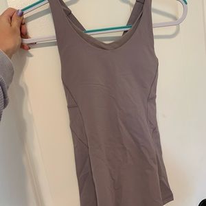 Lululemon purple/grey tank